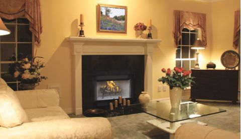 Superior 36" Wood-Burning Fireplaces, Radiant, Louvered - WRT/WCT 2036