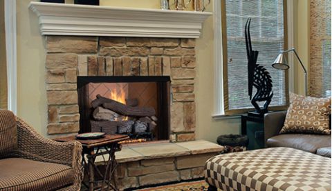 Superior 36" Vent-Free Masonry Fireboxes - VRT6036