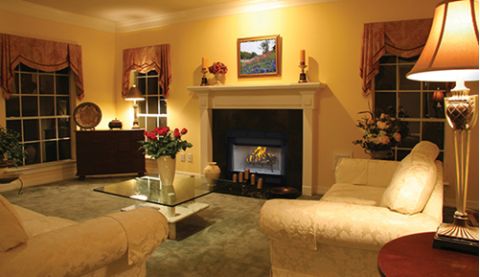Superior 36" Wood-Burning Fireplaces, Radiant, Louvered - WRT/WCT 2036