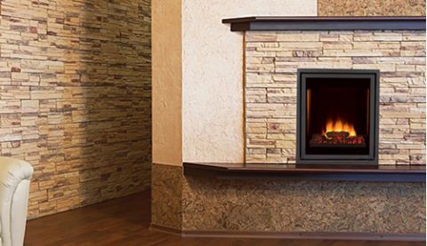 Superior 27" Electric Fireplaces, Radiant, Front View - ERT3027