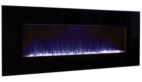 Superior 54" Electric Fireplaces, Radiant, Front View - ERC4054