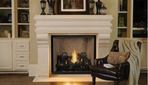 Astria Montebello DLX 40 Direct-Vent Gas Fireplaces - MONTEBELLODLX40