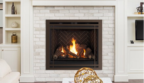 Astria Gemini DLX 45 Direct-Vent Gas Fireplaces - GEMINIDLX45
