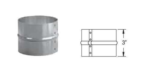 DuraVent 3" DuraFlex AL Coupling - 2150