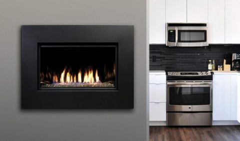 Zero Clearance Clean View Direct Vent Gas Fireplace - 36" Wide - ZCVRB3622