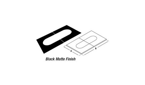 Selkirk MetalBest 6" Ultra-Temp Adj. Pitch Ceiling Plate 6T-PCPAJ12