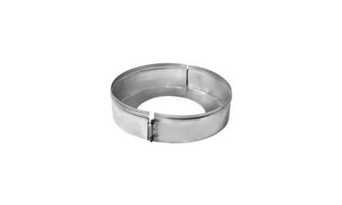 Metal-Fab Corr/Guard 10" D Casing End Closure - 10FCGCEC-CA0