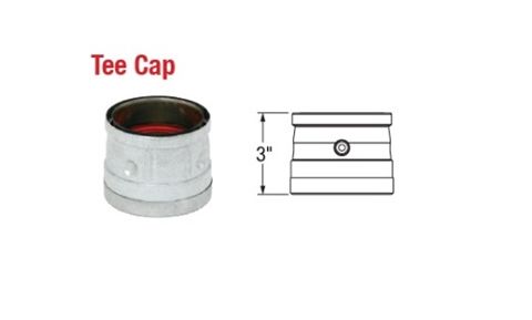 Selkirk 3 Ultimate Pellet Pipe Tee Cap - 823016 - 3UPP-TC