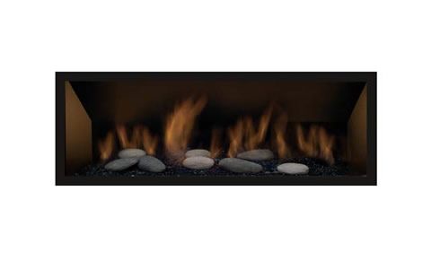 Sierra Flame 45 Liquid Propane Direct Vent Linear Gas Fireplace - BENNETT-45-LP