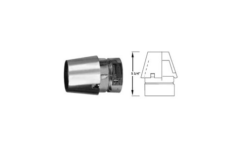 Selkirk 3" VP Pellet Pipe Exit Cap - 3VP-EC