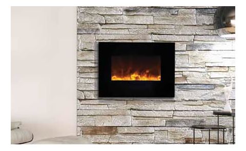 Amantii WM-FM-26-3623-BG Electric Fireplace - Wall Mount/Flush Mount