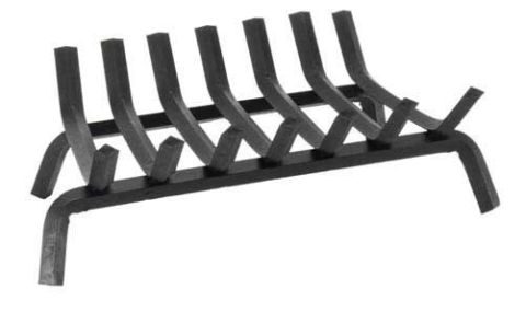 Pilgrim Steel Fireplace Grate - 3" Clearance - 18609