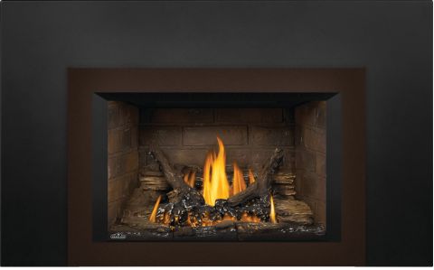 Napoleon Oakville Gas Insert w/Logsflames