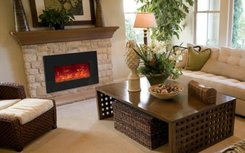Amantii Medium Electric Fireplace Insert - INSERT-30-4026