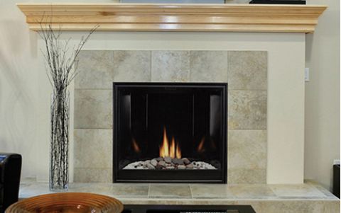 White Mountain Hearth Tahoe Contemporary 42 Clean-Face Direct-Vent Fireplace - DVCC42BP32