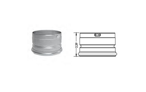 DuraVent 4" PelletVent Pro Clean-Out Tee Cap - 4PVP-CO1