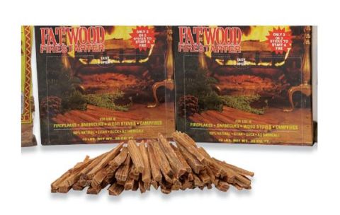 Uniflame 15 Pounds Fatwood in White Carton - C-1571