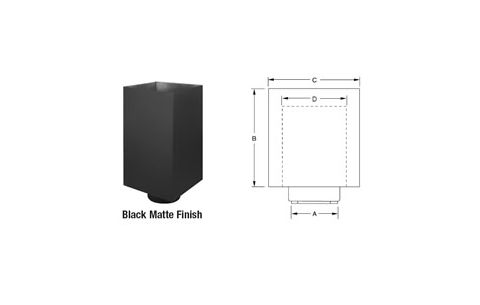 Selkirk MetalBest 7" Ultra-Temp Support Box - 7T-SB