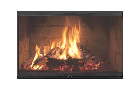 Thermo-Rite Norwegian Custom Glass Fireplace Door - NORWEGIAN