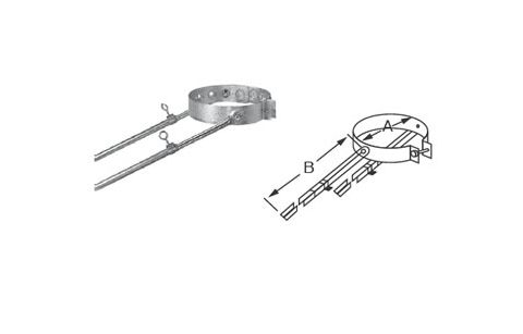 DuraVent DuraTech Premium Roof Brace - DTP-XRSU