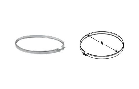 M&G DuraVent 5'' DuraTech Locking Band - 9301 // 5DT-LB
