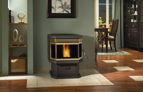 Osburn Hybrid-35MF Freestand Pellet Stove - OP00035-FRE