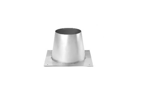 Selkirk 3'' Direct-Temp Multi-Fuel Tall Cone Flashing - Flat to 2/12 Pitch - SC03TCF