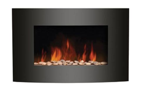 Amantii Convex Front Electric Fireplace - Wall Mount - WM-3522CF