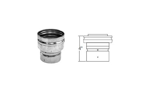 Selkirk 4'' RV Double Wall Increaser 4 x 5 - 104325 - 4RV-I5DW