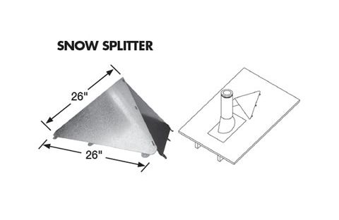 Selkirk MetalBest Ultra-Temp Universal Snow Splitter - 2001922 - USSA