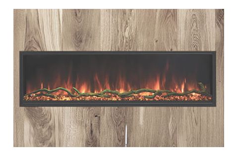 Modern Flames 80" Landscape Pro Slim Built-In Clean Face Electric Fireplace - LPS-8014