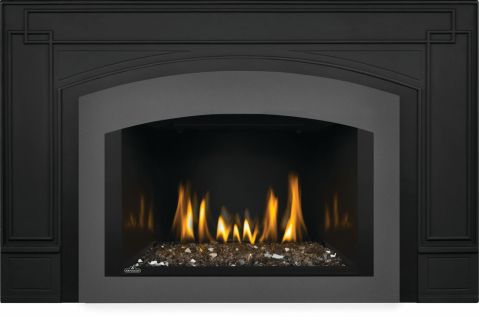Napoleon Oakville G3 Gas Fireplace  Insert Arched faceplate