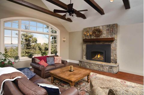 Napoleon Oakville X3 Gas Fireplace Insert Installed