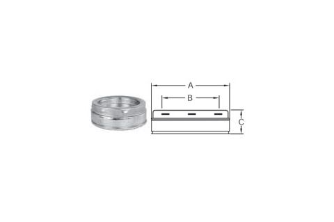 Selkirk 7" SuperPro Tee Plug Insulated - J71TPI