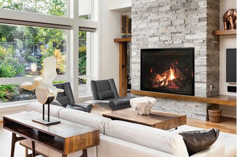 White Mountain Hearth Rushmore 50 Clean-Face Direct-Vent Fireplace - DVCT50CBP95