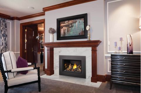 Napoleon Oakville X3 Gas Fireplace Insert installed