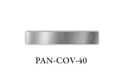 Amantii Stainless Steel Cover for 40" SLIM or DEEP Fireplace - PAN-COV-40