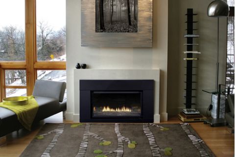 White Mountain Hearth Loft Medium Direct-Vent Insert - DVL33IN33