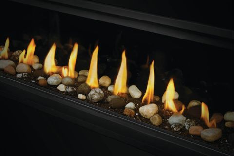 Fireplace flames