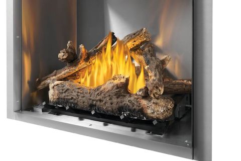 Napoleon Riverside Outdoor Gas Fireplace flame