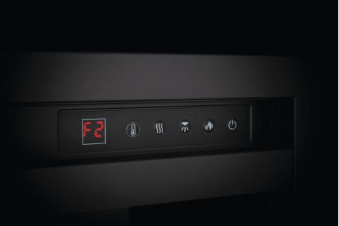 Napoleon Element Built-in Electric Fireplace touchscreen