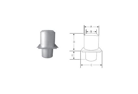Selkirk 5" SuperPro Attic Insulation Shield - JSC5AIS