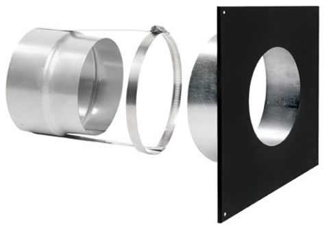 Metal-Fab SuperFlex 8'' TG Wall Pass Thru Kit - 8SLWTG