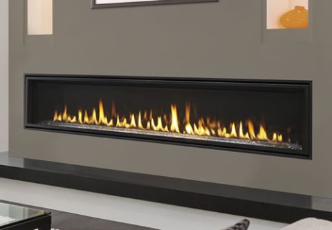 Majestic Echelon II Series 60" Gas Fireplace - ECHEL60IN