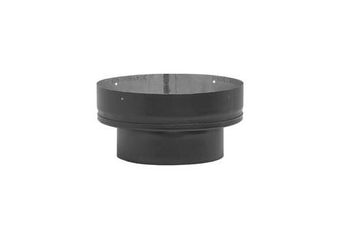Metal-Fab Black Pipe 6" to 8" Increaser Dbl. Wall - 6DWBI-8