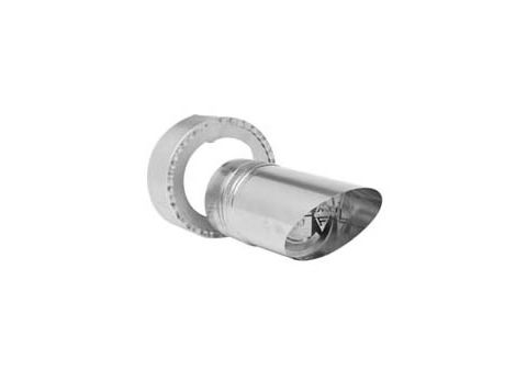 Metal-Fab Corr/Guard 3" D Miter Cut Male Termination - DW - 3CGMCMAZ