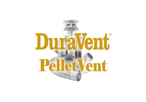DuraVent 3 PelletVent 36 Straight Length Pipe - Black - 3PVL-36BR