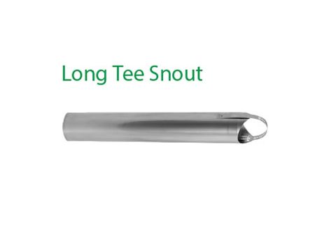 DuraVent 10 DuraFlex SS Long Tee Snout - 10DFS-TLS