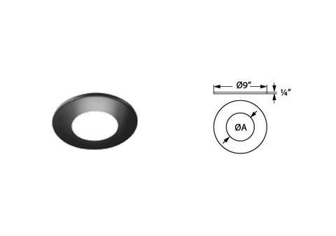 Security Chimneys 4" Secure Pellet Reduction Collar - 4SPVRC