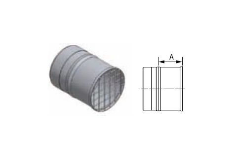 M&G DuraVent 4'' FasNSeal Bird Sreen Termination - FSBS4 // FSBS4